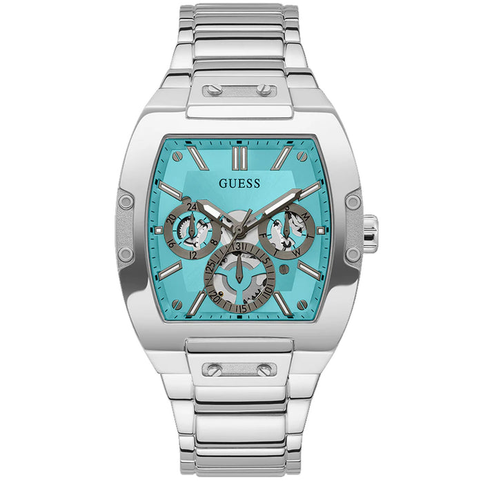 Guess Men's Phoenix Blue Dial Watch - GW0456G4
