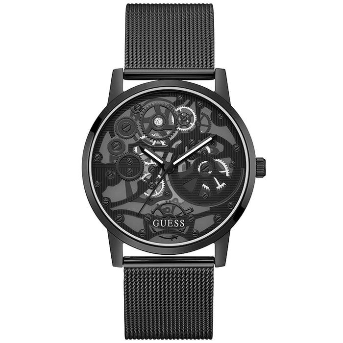Guess Men's Gadget Black Dial Watch - GW0538G3