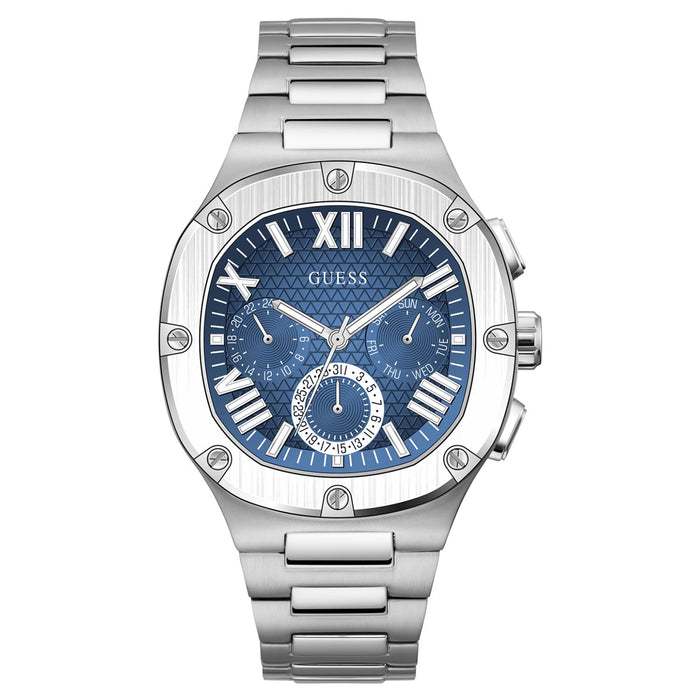 Guess Men's Headline Blue Dial Watch - GW0572G1