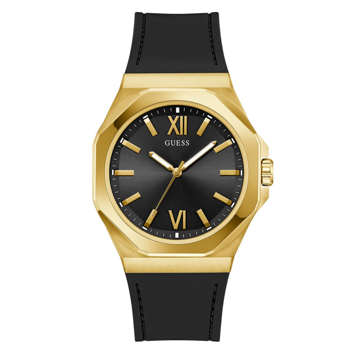 Guess Men's Emperor Black Dial Watch - GW0850G2