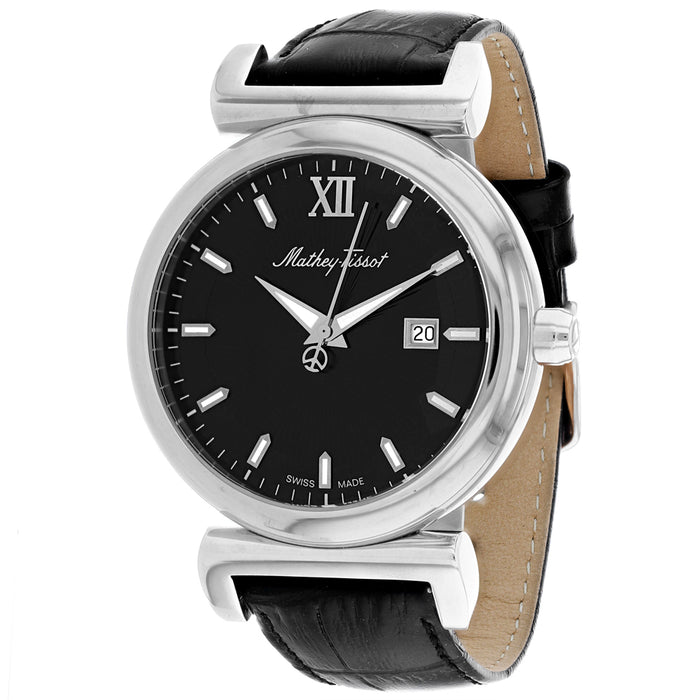 Mathey Tissot Men's Black Dial Watch - H410ALN