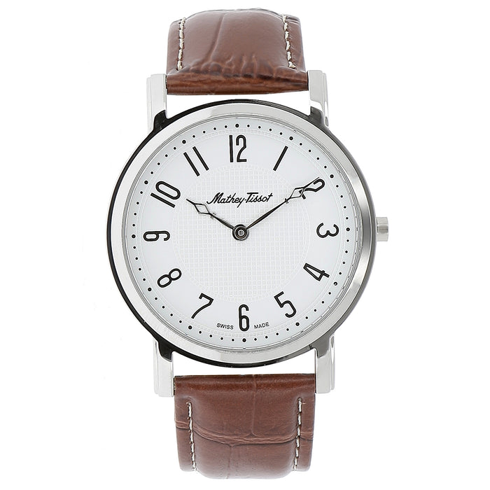 Mathey Tissot Men's City White Dial Watch - H611252AG