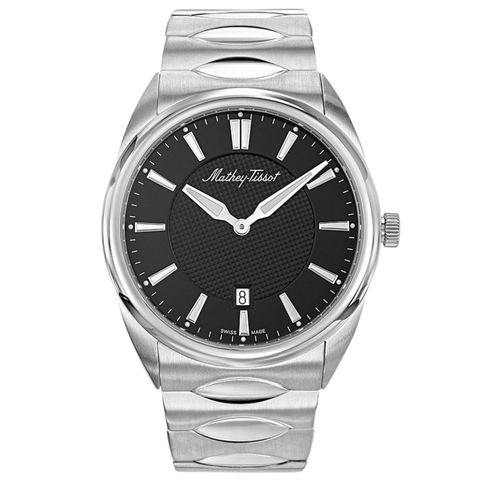 Mathey Tissot Men's Classic Black Dial Watch - H791AN