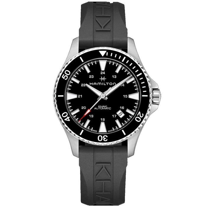 Hamilton Men's Khaki Navy Black Dial Watch - H82335331