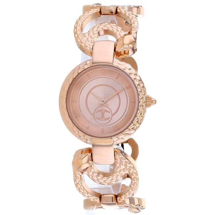 Just Cavalli Women's Dress Rose Gold Dial Watch - JC1L074M0045