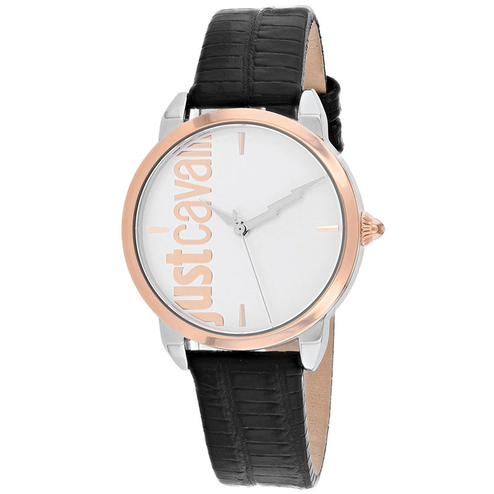 Just Cavalli Women's Tenue Silver Dial Watch - JC1L079L0035
