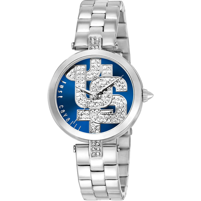 Just Cavalli Women's Maiuscola Blue Dial Watch - JC1L241M0045