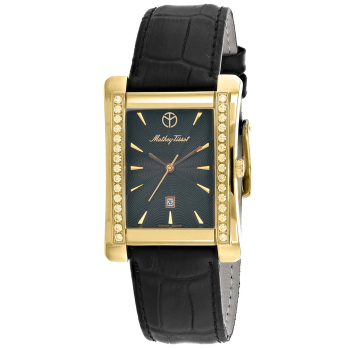 Mathey Tissot Women's Evasion II Black Dial Watch - K153MQPLN