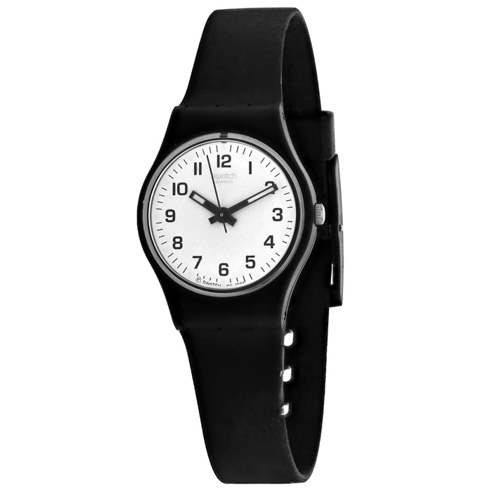 Swatch Women's Something White Dial Watch - LB153