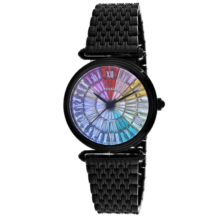 Fossil Women's Lyric Black Dial Watch - LE1092