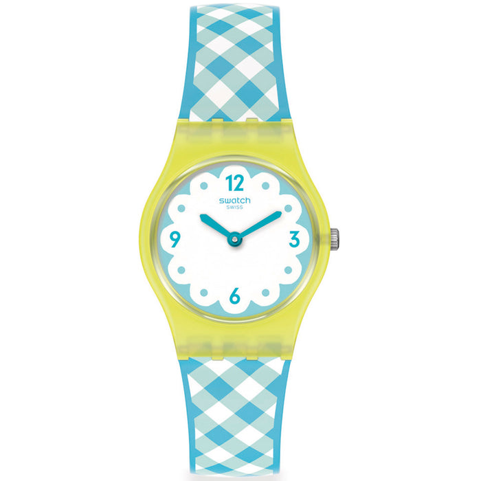 Swatch Women's Picmika White Dial Watch - LJ112