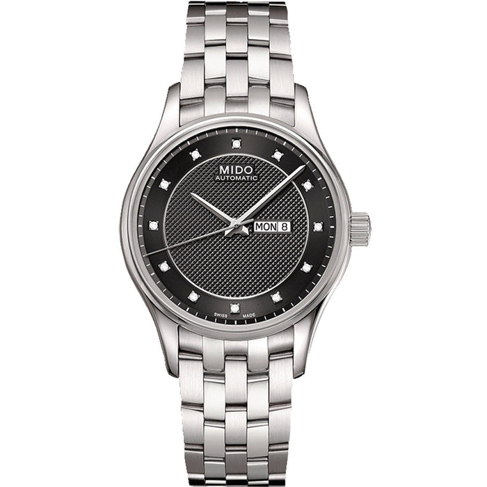 Mido Women's Belluna Black Dial Watch - M0012301106691