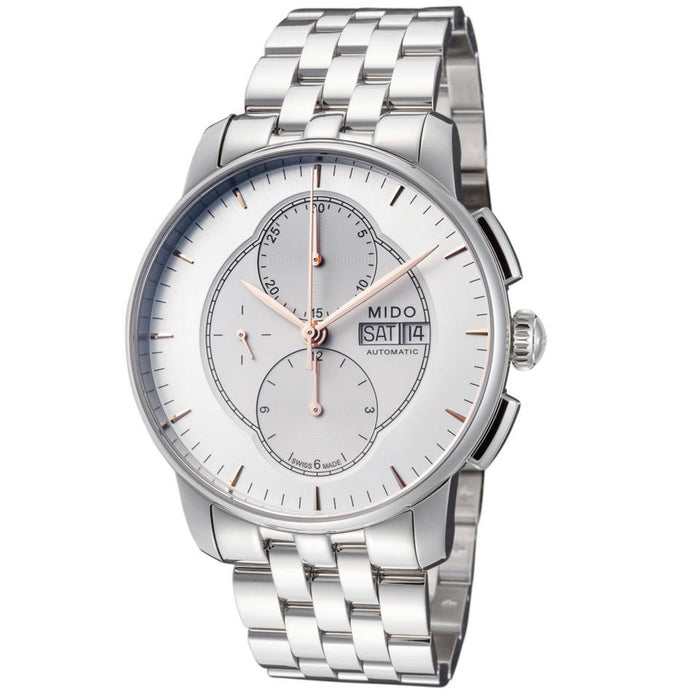 Mido Men's Baroncelli Silver Dial Watch - M86074101