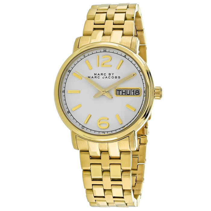 Marc Jacobs Women's Fergus White Dial Watch - MBM8647
