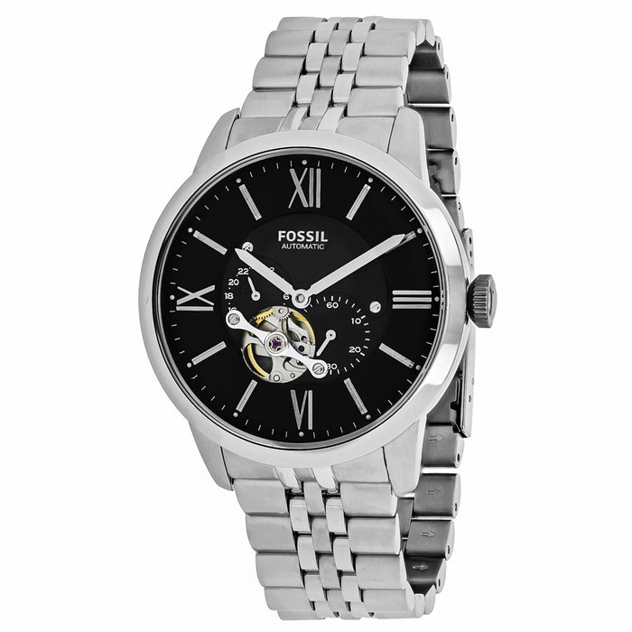 Fossil Men's Townsman Black Dial Watch - ME3107