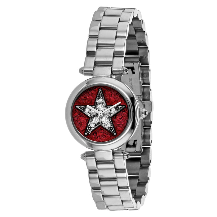 Marc Jacobs Women's Dotty Red Dial Watch - MJ3479