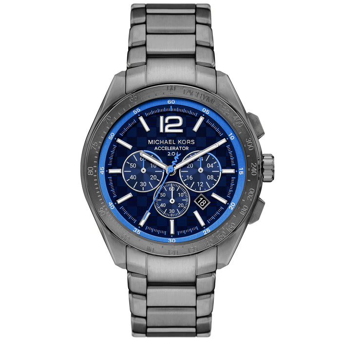 Michael Kors Men's Accelerator 2.0 Blue Dial Watch - MK9178