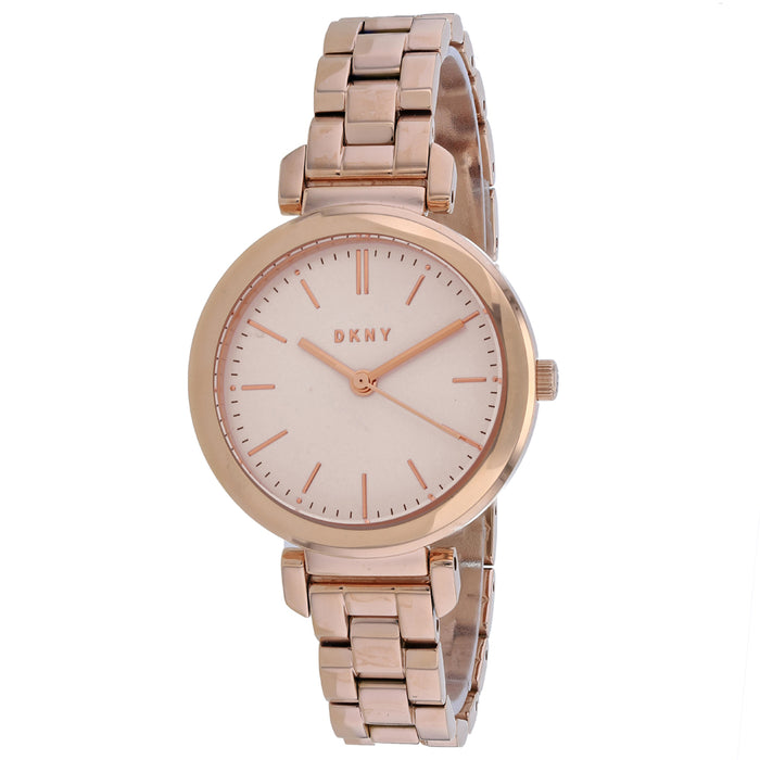 DKNY Women's Ellington Rose Gold dial watch - NY2584
