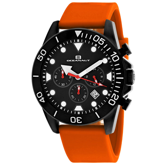 Oceanaut Men's Naval Black Dial Watch - OC1314