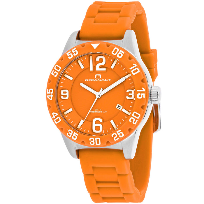 Oceanaut Women's Aqua One Orange Dial Watch - OC2814