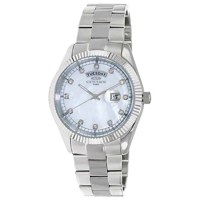 Oniss Men's Admiral White Dial Watch - ON3881-MWHT