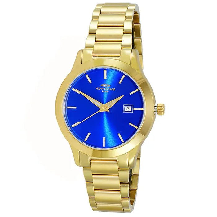 Oniss Women's Royal Blue Dial Watch - ON4441-LGBU