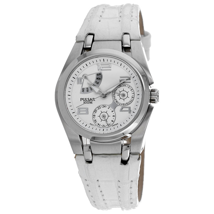 Pulsar Women's Classic White Dial Watch - PP2005