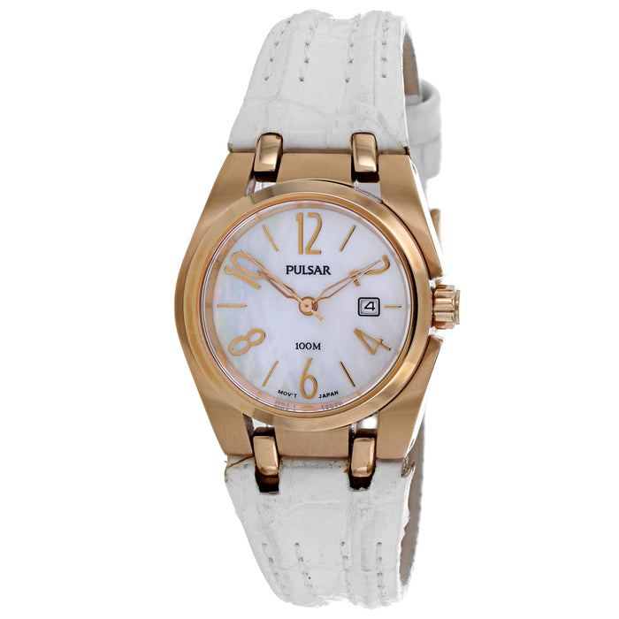 Pulsar Women's Classic White Dial Watch - PXT658X1