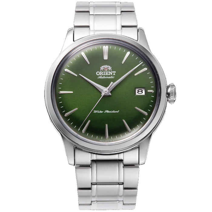 Orient Men's Bambino Green Dial Watch - RA-AC0M09E30B