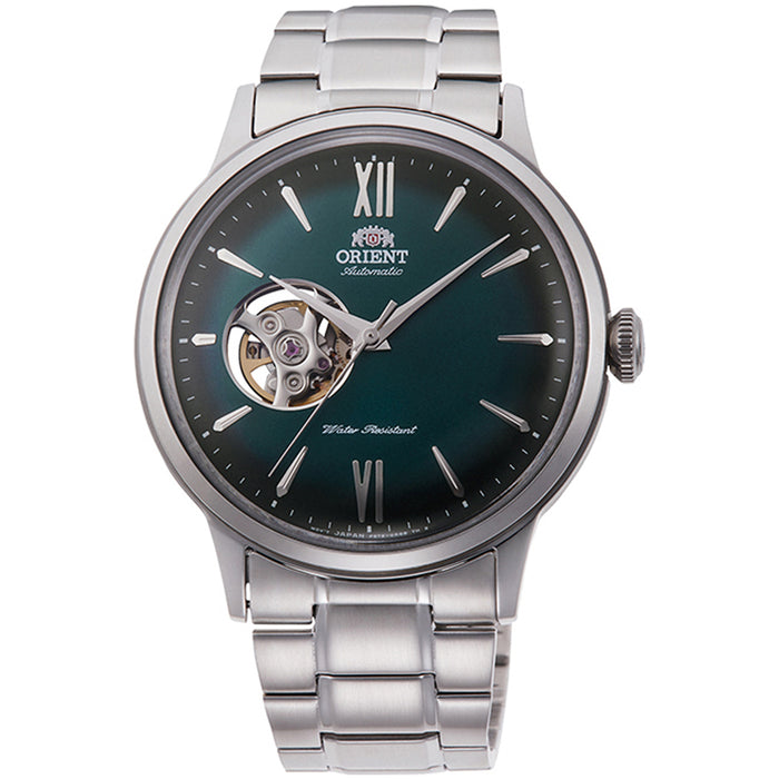 Orient Men's Helios Green Dial Watch - RA-AG0026E