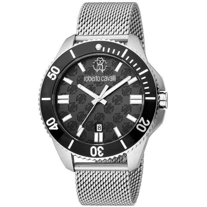 Roberto Cavalli Men's Classic Black Dial Watch - RC5G013M0045