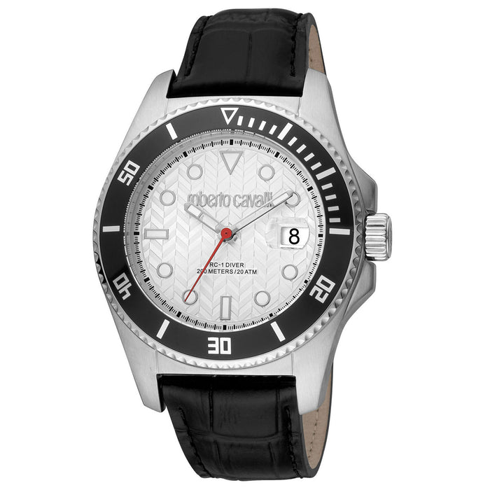 Roberto Cavalli Men's Classic Black Dial Watch - RC5G042L0015