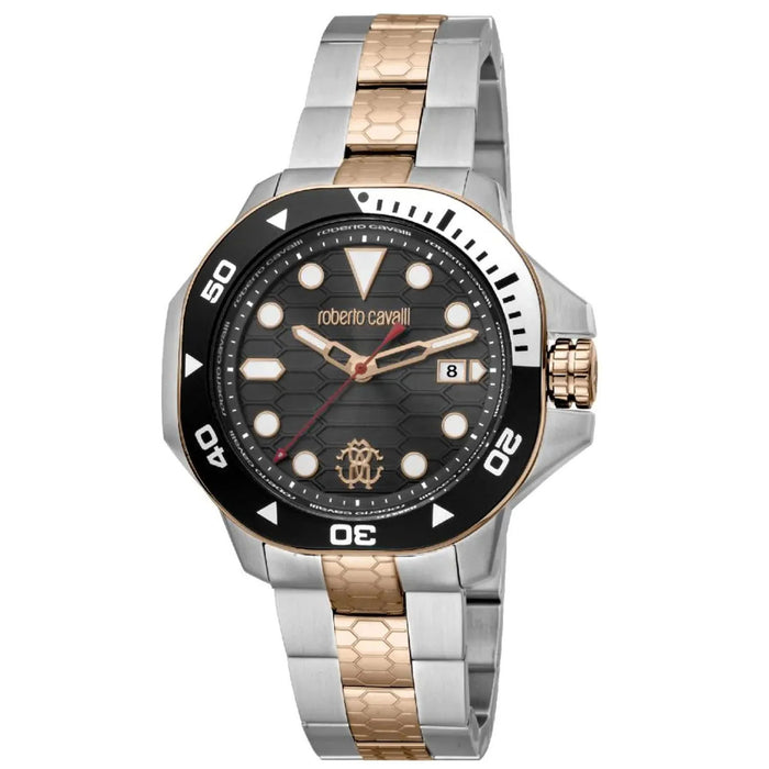 Roberto Cavalli Men's Spiccato Black Dial Watch - RC5G044M0045