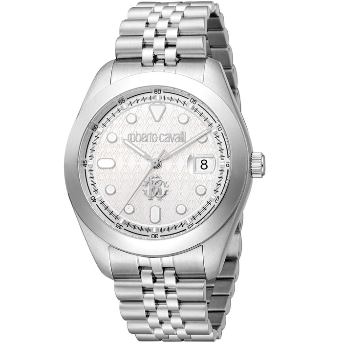 Roberto Cavalli Men's Classic Silver Dial Watch - RC5G051M1015