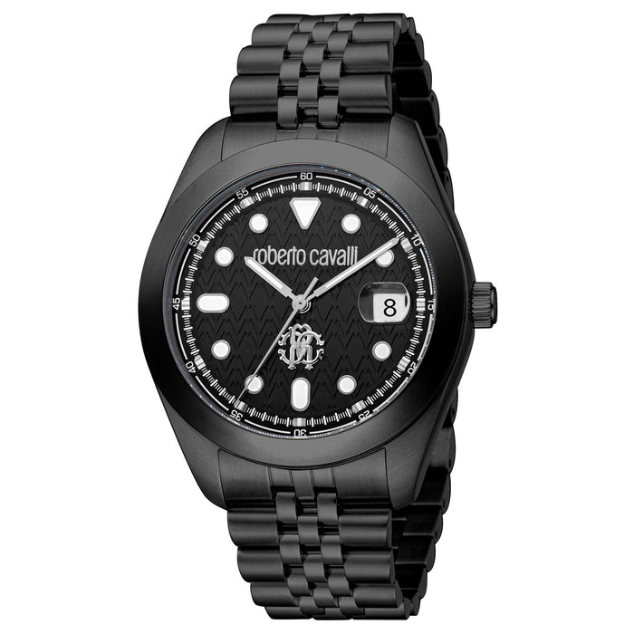 Roberto Cavalli Men's Classic Black Dial Watch - RC5G051M1035
