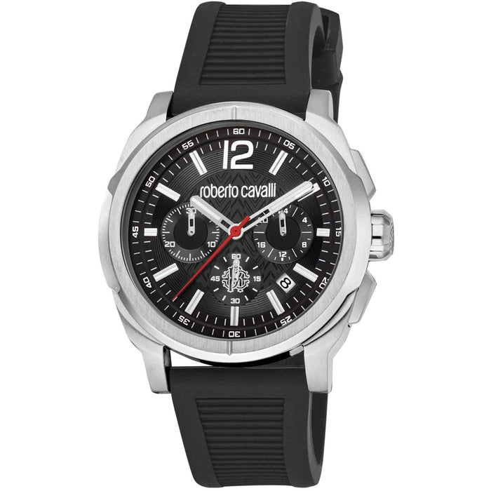 Roberto Cavalli Men's Classic Black Dial Watch - RC5G085P0065