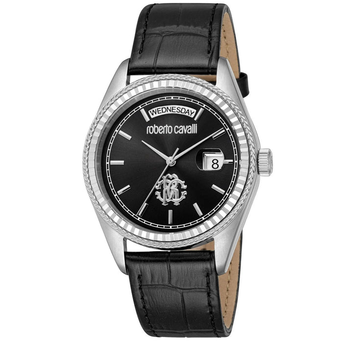 Roberto Cavalli Men's Classic Black Dial Watch - RC5G091L0015