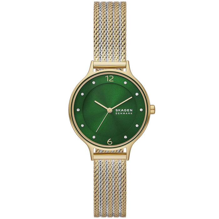 Skagen Women's Anita Green Dial Watch - SKW3063