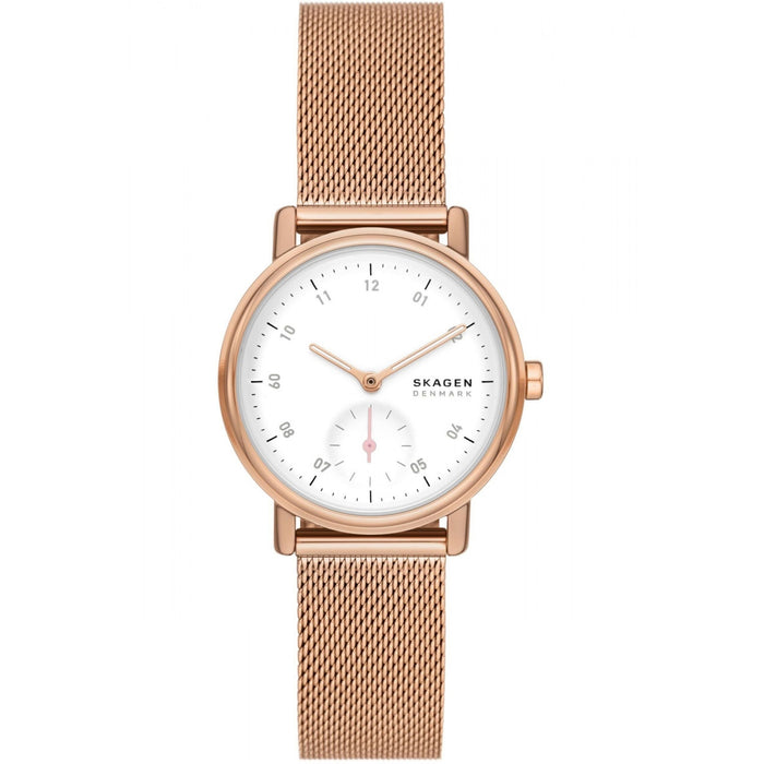 Skagen Women's Kuppel Lille White Dial Watch - SKW3099