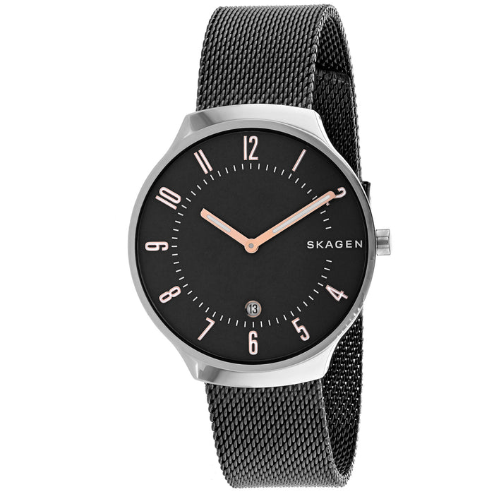 Skagen Men's Grenen Black Dial Watch - SKW6460