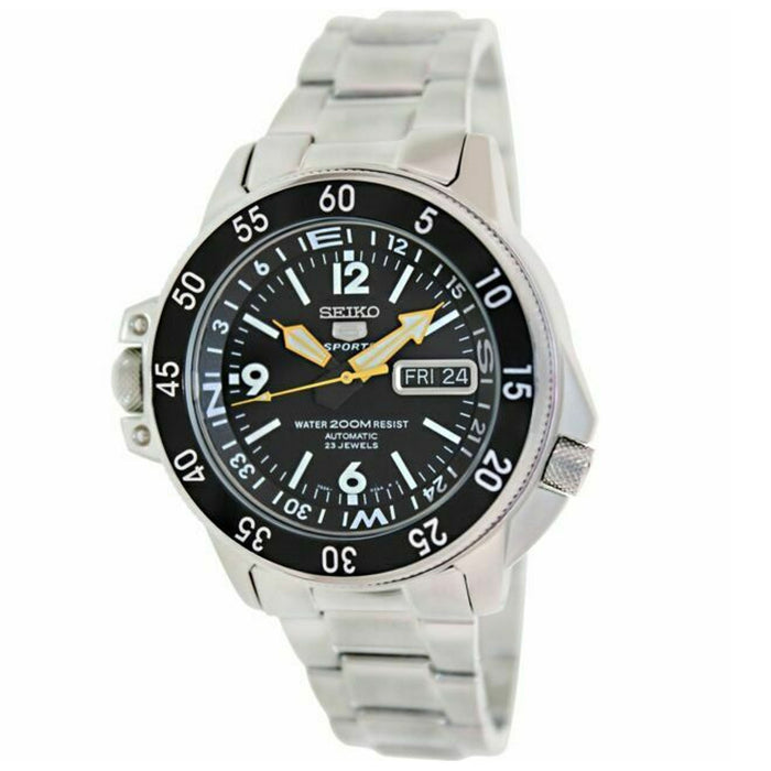Seiko Men's Classic Black Dial Watch - SKZ211K1