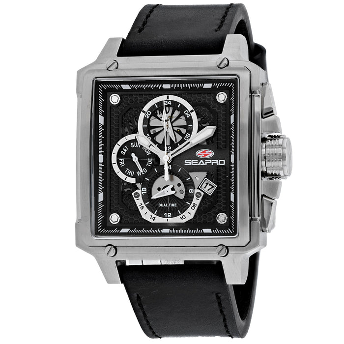 Seapro Men's Black Dial Watch - SP0111