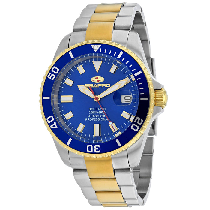 Seapro Men's Scuba 200 Blue Dial Watch - SP4327