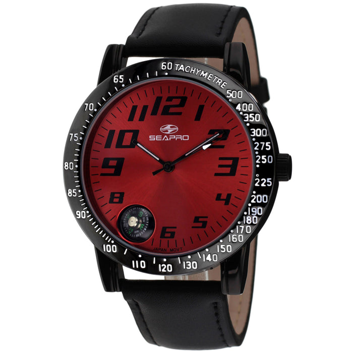 Seapro Men's Raceway Red Dial Watch - SP5111