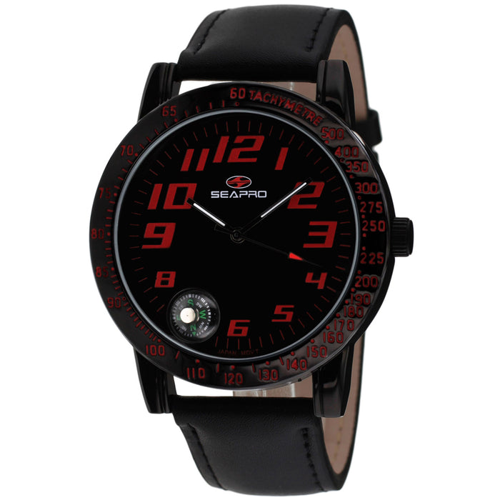 Seapro Men's Raceway Black Dial Watch - SP5114