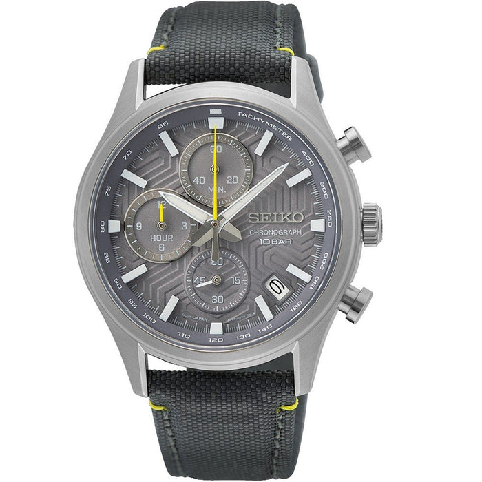 Seiko Men's Classic Grey Dial Watch - SSB423P1