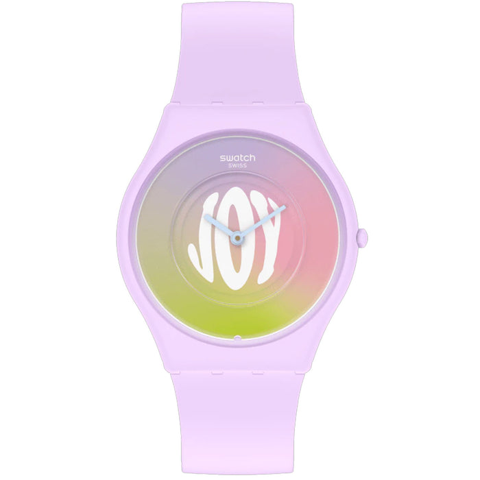 Swatch Women's Time For Joy Multicolor Dial Watch - SSO9V101