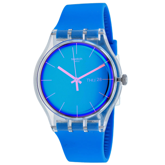 Swatch Men's Blue Dial Watch - SUOK711