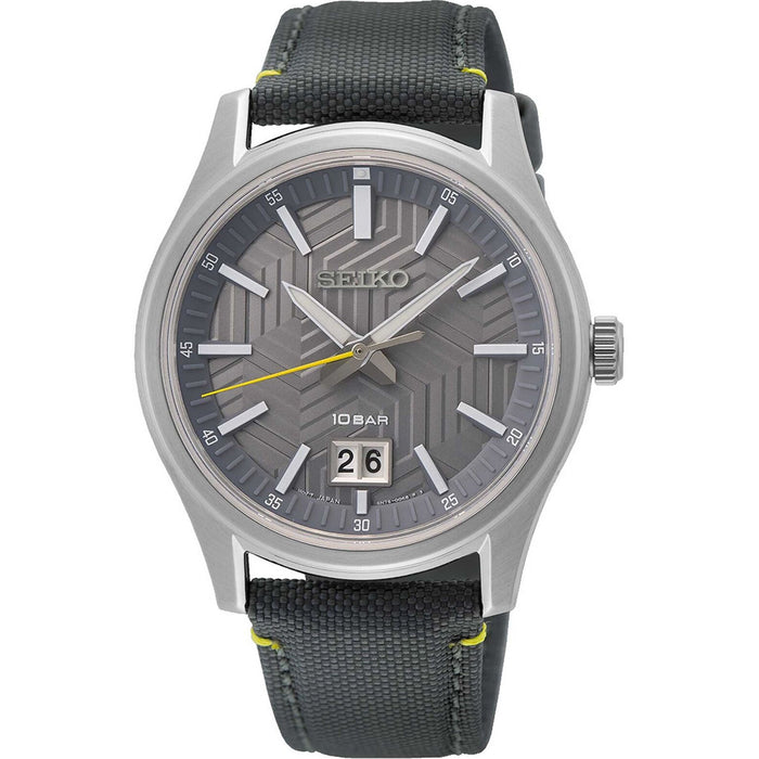 Seiko Men's Classic Grey Dial Watch - SUR543P1