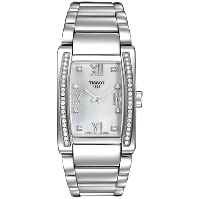 Tissot Women's T-Classic Generosi-T Mother of Pearl Dial Watch - T0073091111601